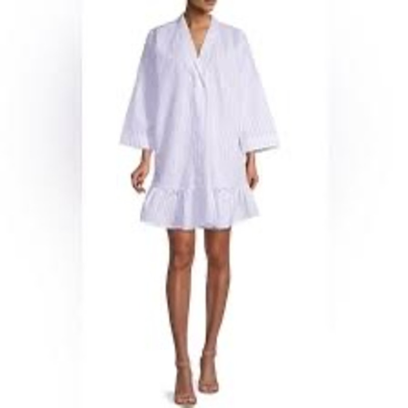 Msrp $239 Nwt Harshman Nebbi Caftan Dress Size S/Xl | Same Day Ship Or Next Day